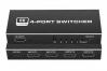 HDMI switch CAB-H149, 4-in σε 1-out, 4K/120Hz, 8K/60Hz, μαύρο (CAB-H149) HDMI switch CAB-H149, 4-in σε 1-out, 4K/120Hz, 8K/60Hz, μαύρο (CAB-H149)