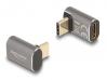  DELOCK ���������� USB-C 60054, �������� �� ������, 100W, 40Gbps, ���� (60054) 
