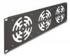  DELOCK ������� ��� 3x 120mm ����������� 66747 ��� rack 19"/3U, ���������, ����� (66747) 