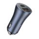 Baseus Car Charger Golden Contactor Pro Dual Quick Charger U+U PD 3.0, QC 4+ SCP FCP AFC 40W Dark Gr (CCJD-A0G) Baseus Car Charger Golden Contactor Pro Dual Quick Charger U+U PD 3.0, QC 4+ SCP FCP AFC 40W Dark Gr (CCJD-A0G)