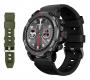  INTIME smartwatch G6 �� 2x ��������, heart rate, 1.43" AMOLED, GPS, 5ATM, titanium black (IT-070) 