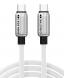  CABLETIME ������� USB-C CT-CM240-ZSW2, 240W, 480Mbps, 2m, ����� (CT-CM240-ZSW2) 