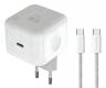  POWERTECH ��������� ������ PT-1581 �� �������, USB-C, 40 ��� 60W, GaN, AVS, ������ (PT-1581) 
