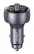  USAMS FM transmitter & ��������� CC328, USB/USB-C, 30W, Bluetooth, ����� (CC328CC01) 