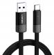  LDNIO ������� USB-C �� USB LS242Q, flat, 100W, 480Mbps, 2m, ����� (6933138603628) 