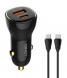  LDNIO ��������� ����������� C103 �� ������� USB-C, USB/USB-C, 60W, ������ (5210131159941) 