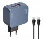  LDNIO ��������� ������ Q7 �� ������� USB-C, USB/Lightning/2x USB-C, GaN, 65W, ���� (6933138603840) 