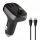  LDNIO FM transmitter & ��������� C704Q, USB-C/2x USB, 36W, Bluetooth, ����� (5210131159965) 