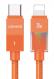  USAMS ������� Lightning �� USB-C SJ776, 30W, 480Mbps, 1.2m, ��������� (SJ776USB02) 