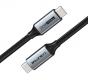  CABLETIME ������� USB-C CT-C160-PU31-CMCM2, USB 3.2, 100W, 20Gbps, 4K, 1.5m, ����� (6975285500122) 