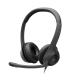  Logitech Headset Wired H390 - USB Type C - Graphite (981-001576) 
