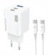 POWERTECH μίνι φορτιστής τοίχου PT-1671 με καλώδιο, USB/2x USB-C, 100W, GaN, λευκός (PT-1671) POWERTECH μίνι φορτιστής τοίχου PT-1671 με καλώδιο, USB/2x USB-C, 100W, GaN, λευκός (PT-1671)