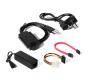  POWERTECH Converter USB 2.0 �� IDE & SATA CAB-U122, �� ����������, 0.8m (CAB-U122) 
