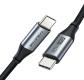 CABLETIME ������� USB-C M-M C160, PD60W, USB 2.0, 1m, ����� (5210131037980) 