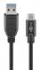  GOOBAY ������� USB 3.0 �� USB-C 73141, 5Gbit/s, 3m, ����� (73141) 