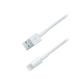   MediaRange USB 2.0 A plug/Apple lightning plug (8-pin) 1.0M White (MRCS137) 
