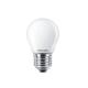  Philips E27Led White Matt Ball Bulb 6.5W (60W)) (LPH02364) 