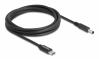  DELOCK καλώδιο τροφοδοσίας 87974, USB-C σε Dell 4.5x3mm, 1.5m, μαύρο (87974) 