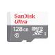  SanDisk Ultra microSDXC UHS-I 128GB Card with Adapter (SDSQUNR-128G-GN6MN) 