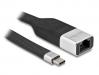  DELOCK καλώδιο USB-C σε RJ45 86936, 10/100/1000Mbps, 15cm, μαύρο (86936) 