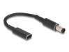  POWERTECH καλώδιο τροφοδοσίας CAB-UC074, USB-C σε HP 7.4x5.0mm, μαύρο (CAB-UC074) 
