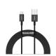  Baseus Lightning Superior Series cable, Fast Charging, Data 2.4A, 2m Black (CALYS-C01) 