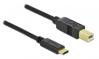  DELOCK  USB-C  USB Type B 83666, 480Mbps, 3m,  (83666) 