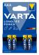  VARTA   Longlife Power, AAA/LR03, 1.5V, 4 (4008496559749) 