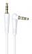 KAKUSIGA καλώδιο ήχου 3.5mm KSC-521, AUX, 90°, HiFi 1m, λευκό (KSC-521-WH) KAKUSIGA καλώδιο ήχου 3.5mm KSC-521, AUX, 90°, HiFi 1m, λευκό (KSC-521-WH)