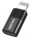 KAKUSIGA αντάπτορας Lightning σε USB-C KSC-1408, 480Mbps, 2A, μαύρος (KSC-1408) KAKUSIGA αντάπτορας Lightning σε USB-C KSC-1408, 480Mbps, 2A, μαύρος (KSC-1408)