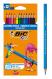 BIC σετ χρωματιστές ξυλομπογιές Kids Tropicolors, εξάγωνες, 12τμχ (216L12) BIC σετ χρωματιστές ξυλομπογιές Kids Tropicolors, εξάγωνες, 12τμχ (216L12)