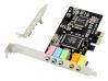 POWERTECH κάρτα επέκτασης ήχου PCIe σε 2x channel audio ST13, CMI8738 + ASM1083 (ST13) POWERTECH κάρτα επέκτασης ήχου PCIe σε 2x channel audio ST13, CMI8738 + ASM1083 (ST13)