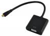  Powertech Adaptor Micro HDMI Male to VGA D-Sub 15p 