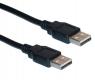   USB 2.0 1.5m, Type A - , M/M PowerTech Bl 