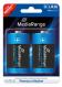  MediaRange Premium   D Mono | LR20 1.5V Pack 2 . (MRBAT109) 