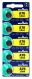 MURATA Αλκαλικές μπαταρίες LR44 MR-LR44, 1.5V, 5τμχ (MR-LR44) MURATA Αλκαλικές μπαταρίες LR44 MR-LR44, 1.5V, 5τμχ (MR-LR44)