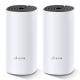  TP-LINK Deco M4 V2 (2 Pack) AC1200 Whole-Home Mesh Wi-Fi System (DECO M4 2-PACK) 