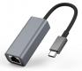  POWERTECH converter USB Type-C  ethernet RJ45 PTH-044, 1000M,  (PTH-044) 