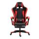  Καρέκλα Gaming με Υποπόδιο Red Herzberg (HG-8080RED) 