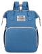  2 in 1 τσάντα πλάτης και παιδικό κρεβατάκι TMV-0052, αδιάβροχη, μπλε (TMV-0052) 