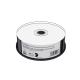 MediaRange CD-R 700MB|80min 52x speed, inkjet fullsurface printable, black dye, Cake 25 (MR241) 
